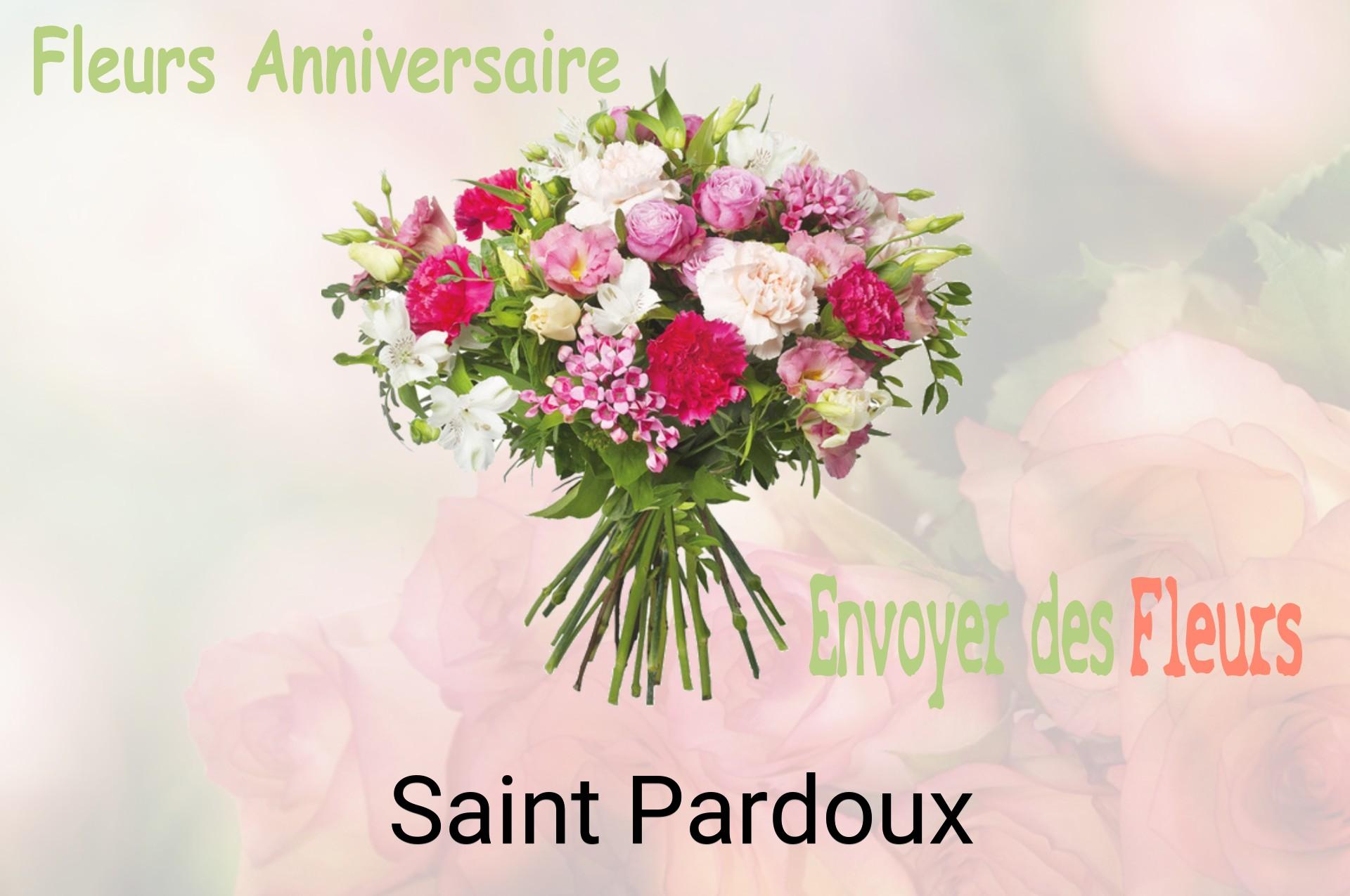 Bouquet de fleurs d’anniversaire livré à Saint-Pardoux